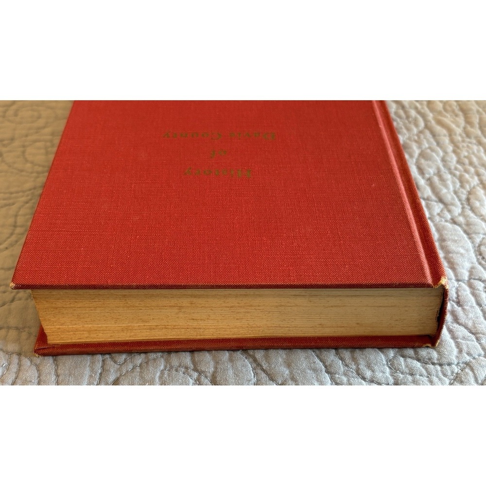 History of Davie County James Wall, North Carolina HC 1969 Signed - Picture 4 of 14